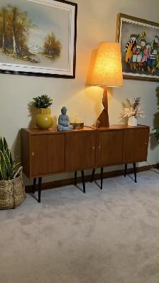 MCM vintage. TECK TEAK. Modulaire. Buffet, vaisselier, crédence, - Photo 2