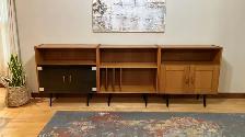 Mid century. MODULAIRE TECK TEAK. Buffet, console, bar, bahut di - Photo 6