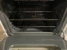 Cuisinière blanche ronds serpentins GE - Photo 3
