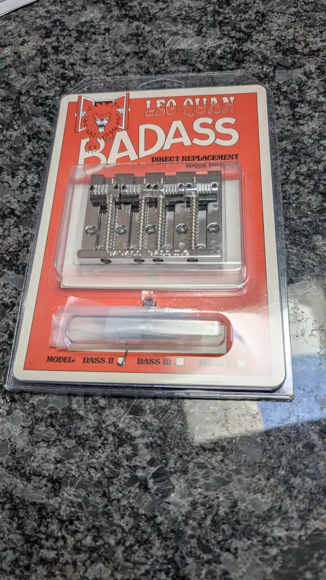 Leo Quan Bad ass bass bridge brand new