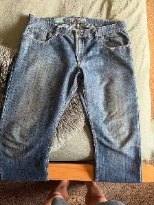 Men’s blue jeans
