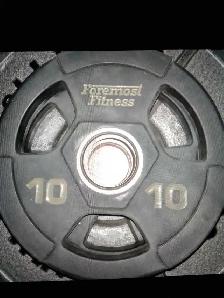 Trading Olympic weights for 1 inch  or dumbbells/kettlebells