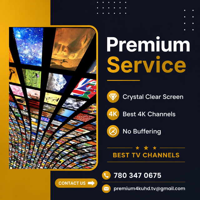 Test the 4K tv package - freetrial available
