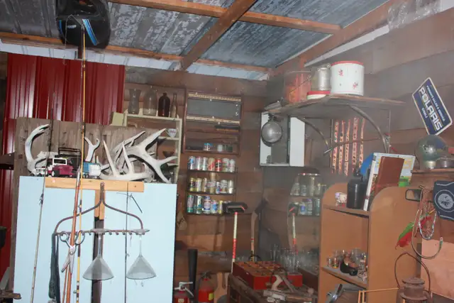 Shed of antiques