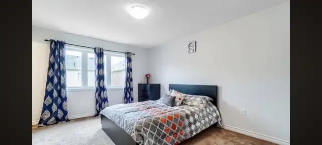 Private Master bedroom in Brampton Townhome