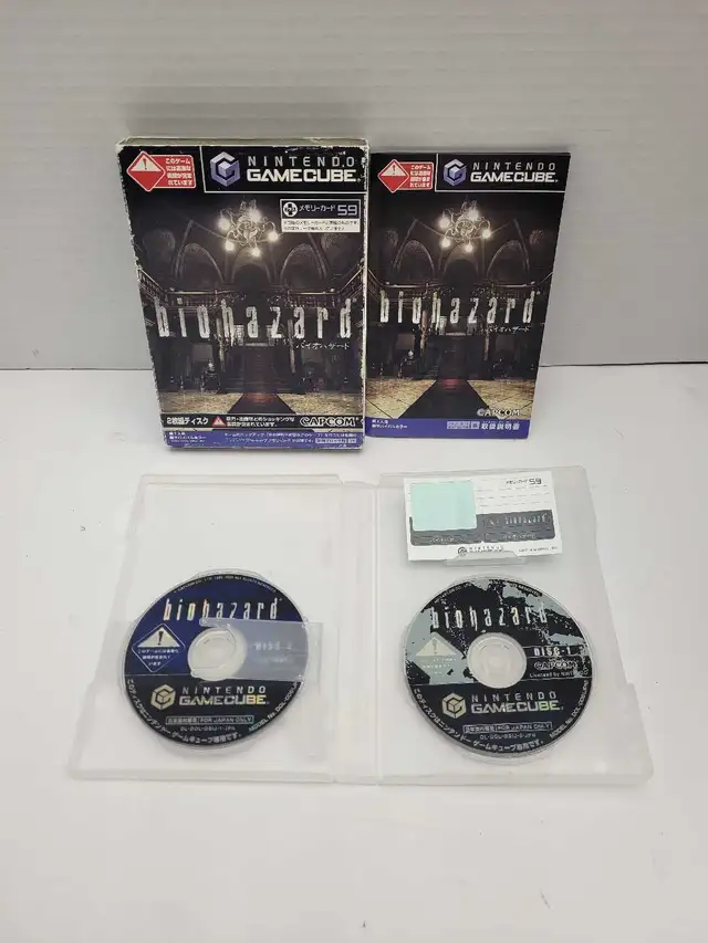 GameCube Biohazard Japanese Resident Evil