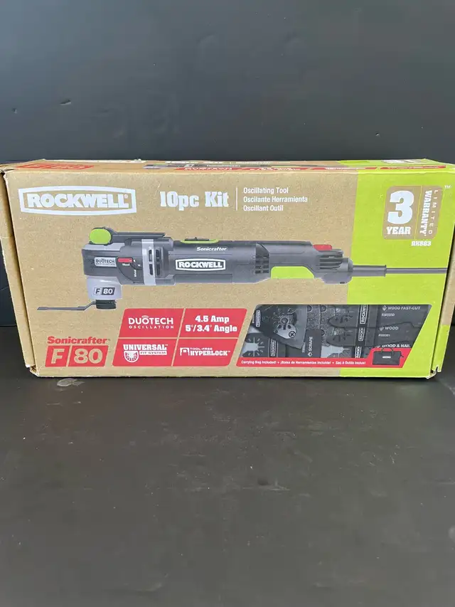 ROCKWELL OSCILLATING TOOL KIT RK683