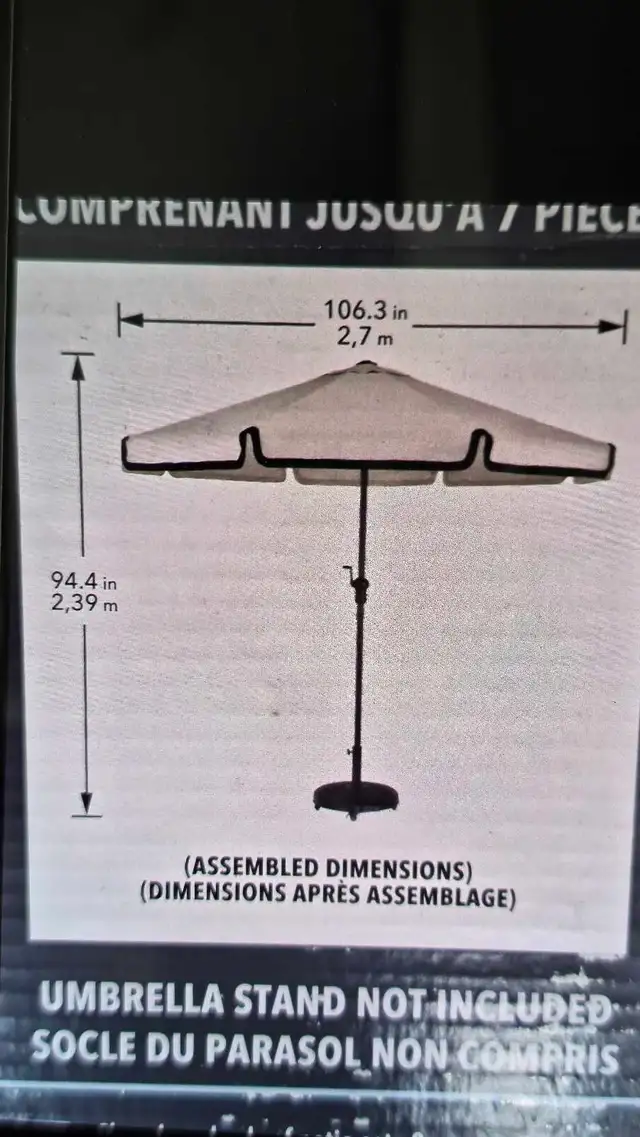 garden umbrella