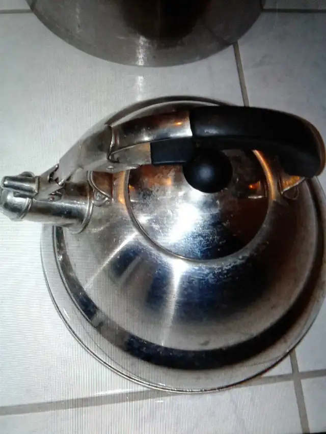 STAINLESS STEEL KETTLE FOR $5