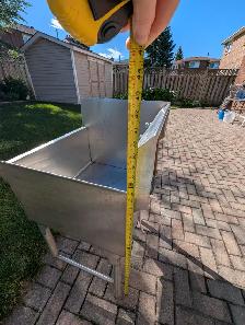 Commercial stainless steel utility Sink - Photo 5