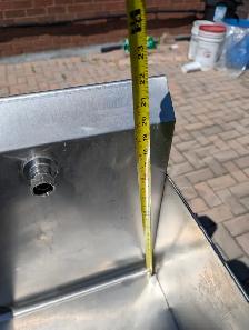 Commercial stainless steel utility Sink - Photo 6