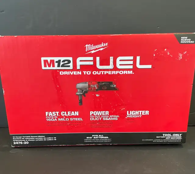 MILWAUKEE 16 GAUGE VARIABLE SPEED NIBBLER 2476-20