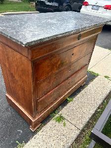 FREE for pick up Antique Chest and front door