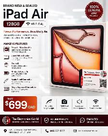 Brand New iPad Air – Power Meets Elegance!