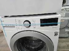 NEWER! LG 27' White Front-Load Stackable Washer & Electric Dryer - Photo 3