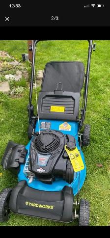 New gas mower - Photo 3