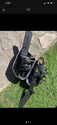 2 Chainsaws
