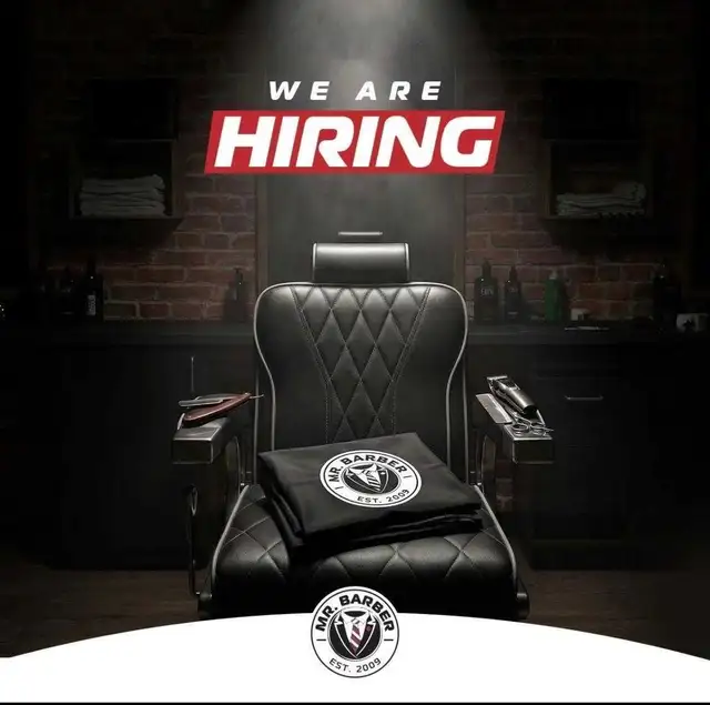 barber.... good pay