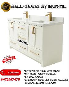 bathroom vanities quartz countertops porcelain tiles - Photo 3