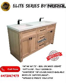 bathroom vanities quartz countertops porcelain tiles - Photo 8