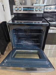 Samsung 30' Stainless Steel Electric Ceramic Top Stove Oven - Photo 3
