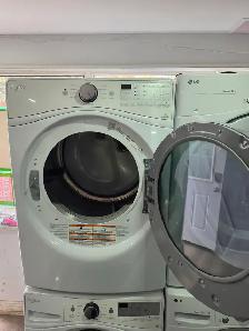 NICE! Whirlpool 27' White Front-Load Stackable Washer & Dryer - Photo 9