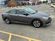 2017 Honda Civic 4Dr Sedan LX – CarPlay, Excellent Condition