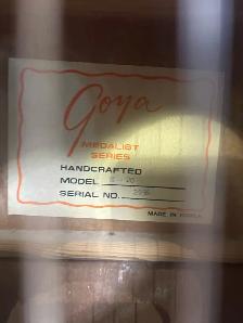 Goya Medalist Series M-20 Classical Acoustic - Photo 4
