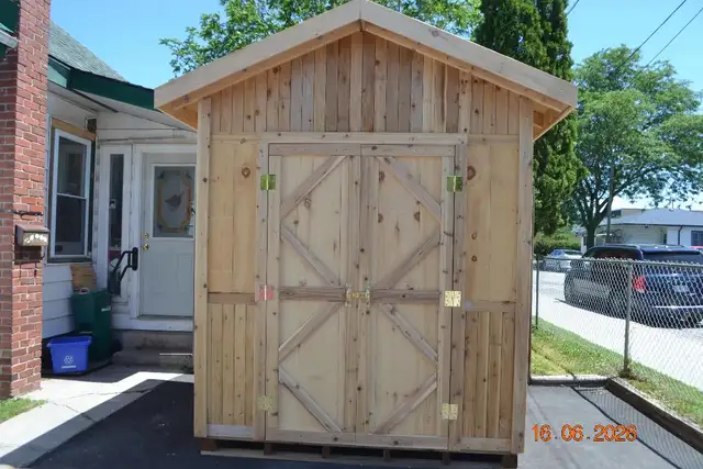 Solid Wood Shed