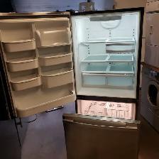 WHIRLPOOL Stainless Bottom Freezer. Warranty - Photo 2