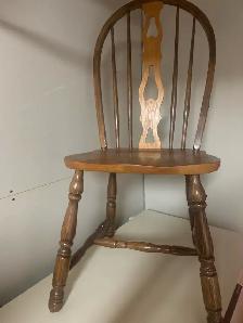 Chaises chêne
