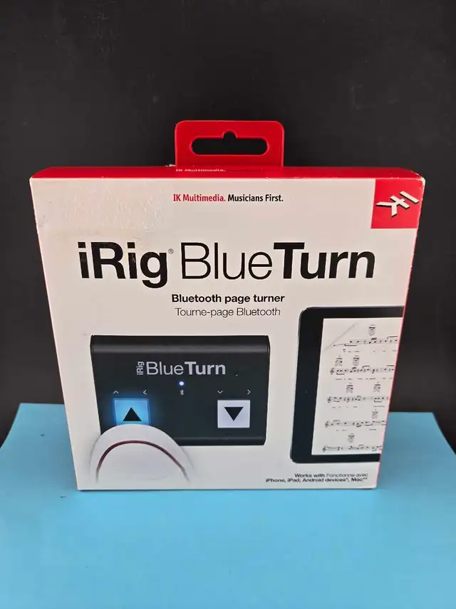 Irig Blue Turn New In Box