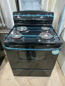GE 30' Black Electric Coil Top Stove Oven Range CAN DELIVER
