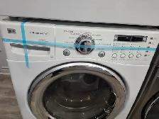 LG 27' White Front-Load Stackable Washer And Electric Dryer Set - Photo 3