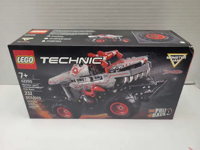 Lego 42200 Monster Jam ThunderROARus Pull-Back NEW