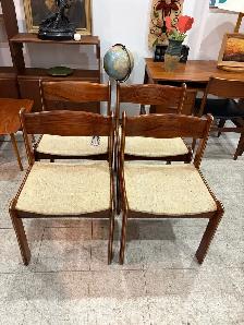 Vintage Danish Rosewood Dining Chairs - Free Delivery! - Photo 2
