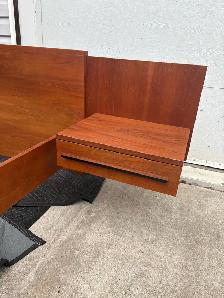 Vintage Teak Queensize Bed - Free Delivery! - Photo 3