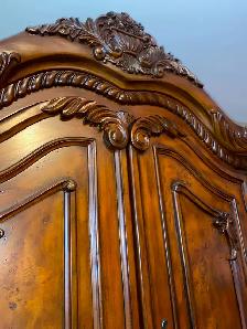 Antiquité Set de chambre en bois e marbre payé $9000 pour $1800 - Photo 6