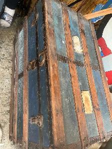 Hudson Bay antique trunk - Hudson Bay tag - Photo 5