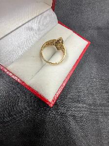 Women's 10K Gold Ring~Size 6 - Photo 3