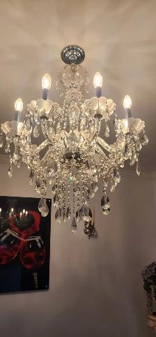 Dining room 8 light Crystal Chandelier - Photo 2
