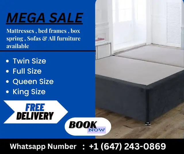 New Mattress ( Same Day Delivery)