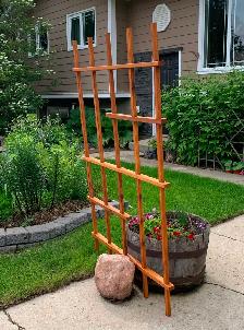 6 foot cedar trellis