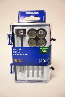 Rotary Tool Jobmate USED good with 20piecs wood kit Brand New - Photo 9