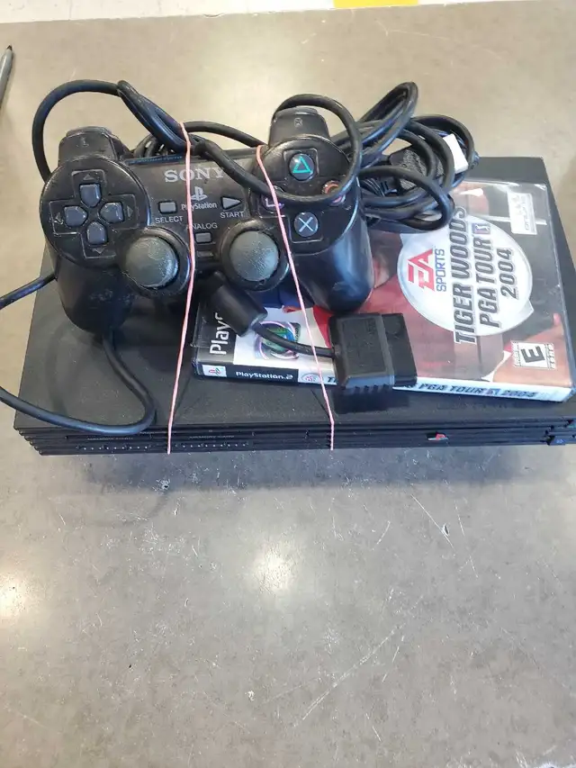 Sony Playstation 2 w/controller and game
