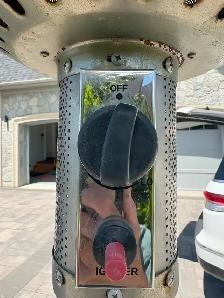 Propane Patio Heater, 46,000 BTU/Hr. - Photo 2