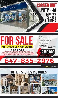 Corner Commercial Unit for Sale – Improve Canada Building | 445