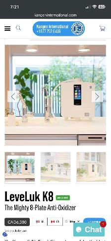 Leveluk k8 kangen water machine