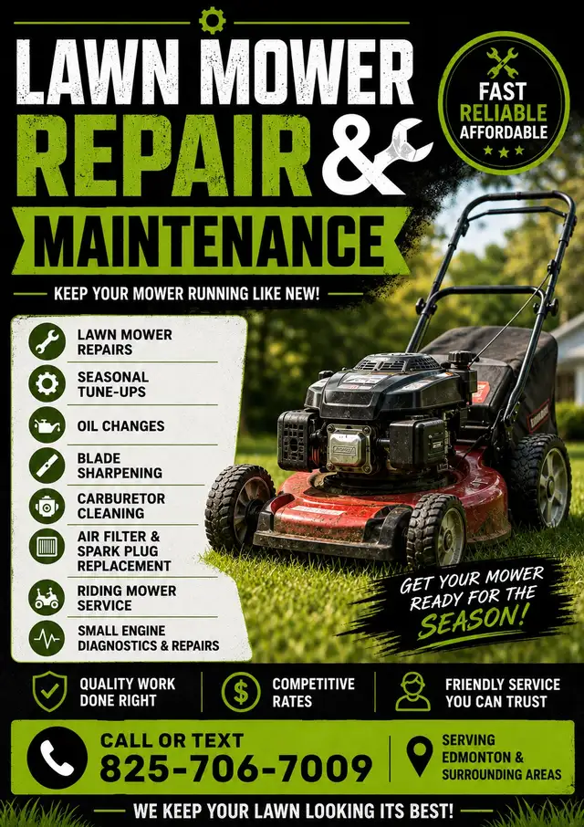Lawnmower Repair & Maintenance