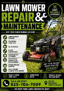 Lawnmower Repair & Maintenance